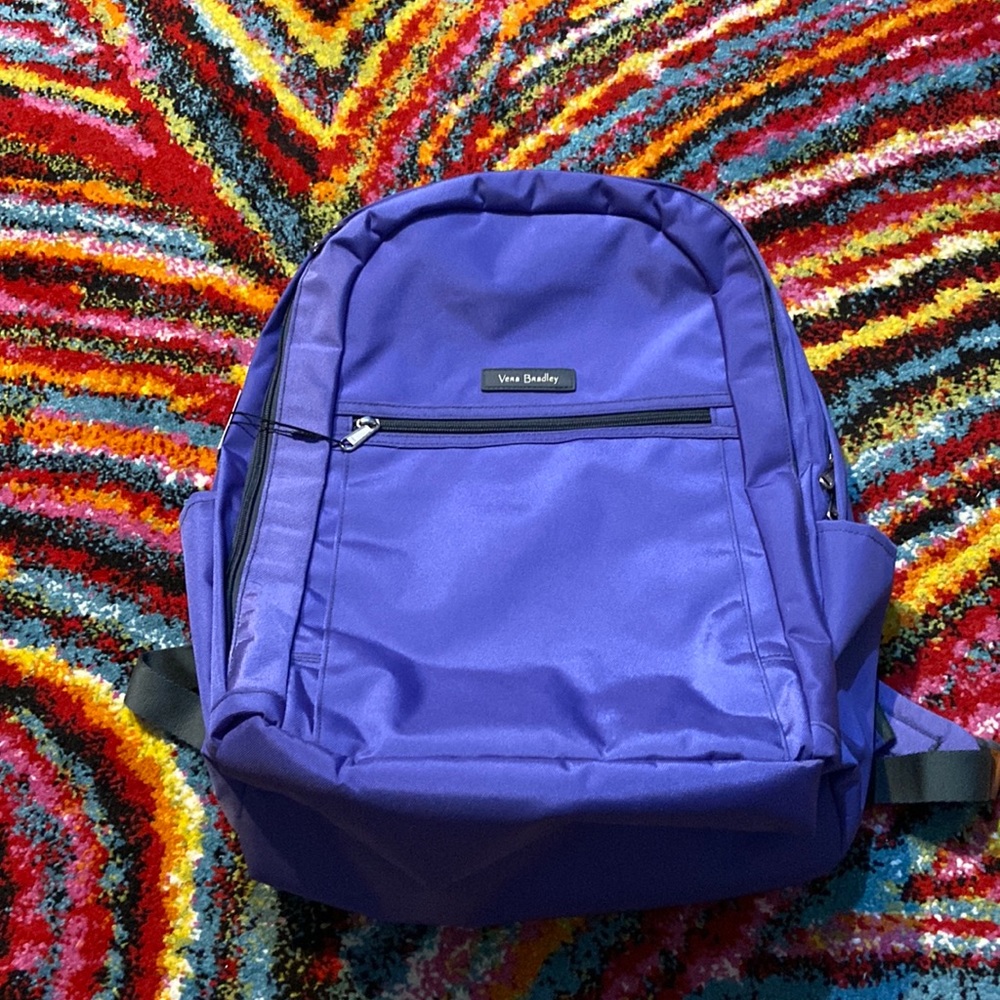 Vera Bradley Lighten Up Grand Backpack Wisteria NWT